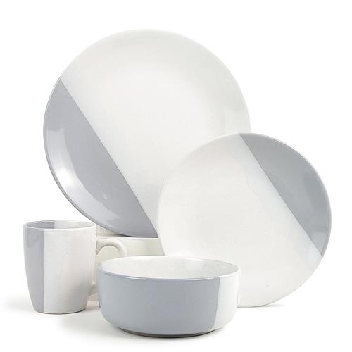 spliced glazed dinner set