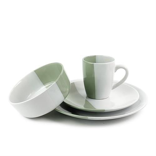 spliced glaze dinnerware