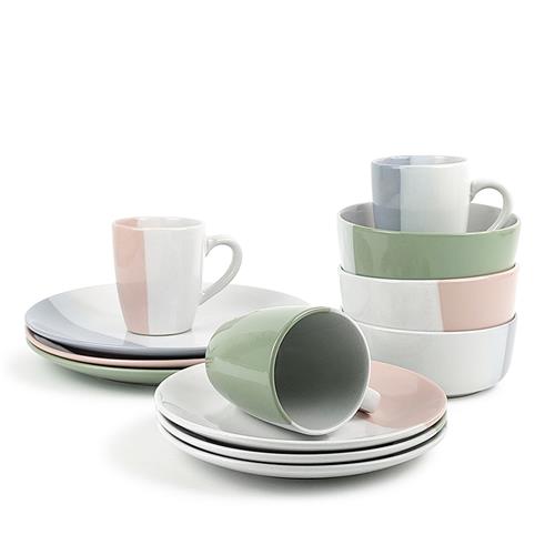 spliced glaze dinner sets