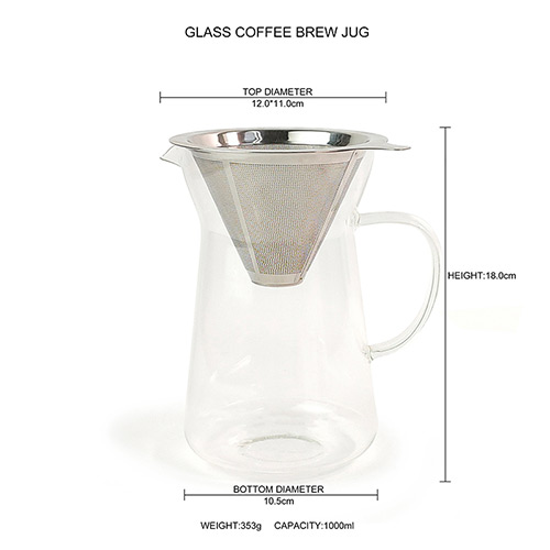 bulk buy glass coffee brewer