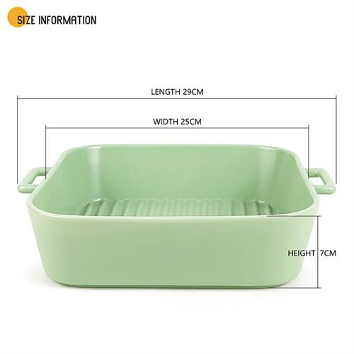 ceramic bakeware with handles