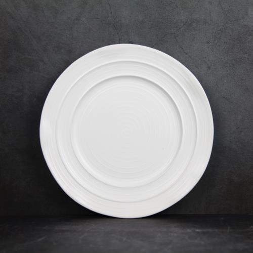 embossed dinner plate