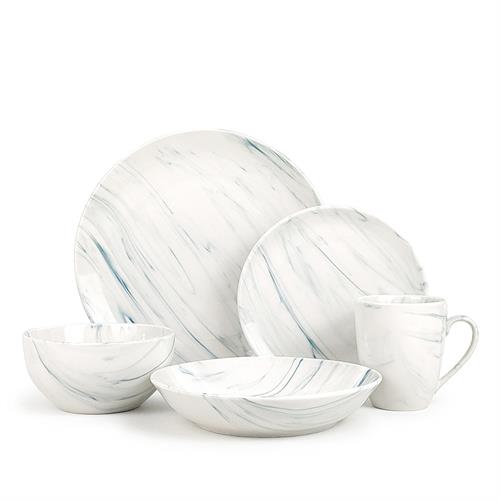 marble glazed dinnerset