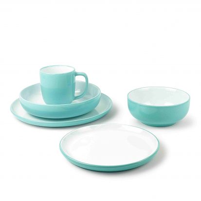 2 tone stoneware dinnerware