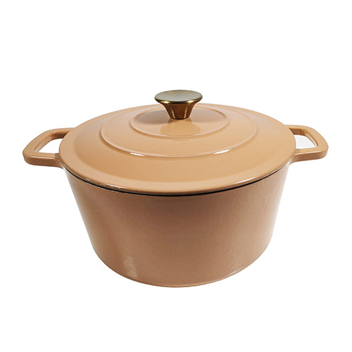 25cm cast iron round casserole price