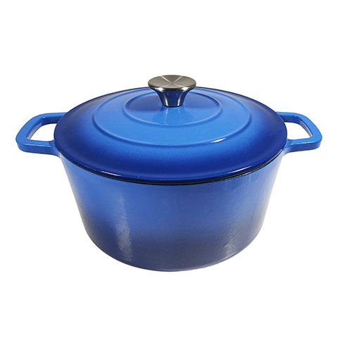 enamel cast iron round casserole price