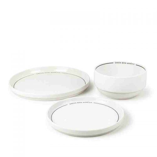 12pcs stackable dinnerset