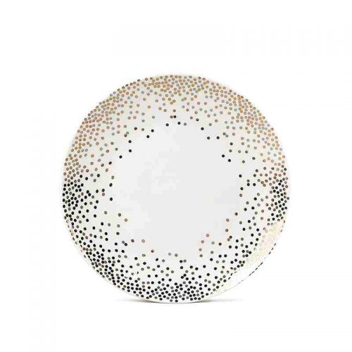 side plate with Confetti Design