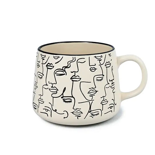 silk screen printing ceramic mugs